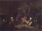 Merry Company in an inn. Jan Steen